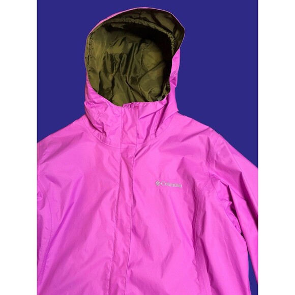 Columbia Women’s Purple Rain jacket Size Large - Picture 3 of 7